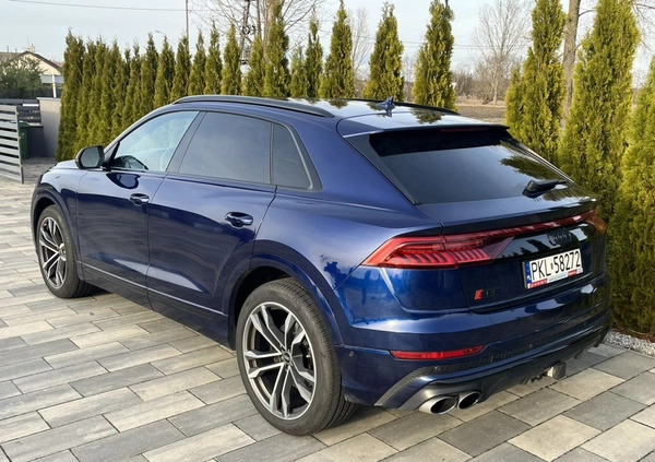 Audi SQ8 cena 399000 przebieg: 54000, rok produkcji 2021 z Pabianice małe 379